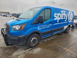 Salvage trucks for sale at Grand Prairie, TX auction: 2019 Ford Transit T-250 Utility / Service Van