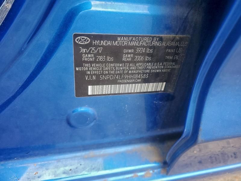 2017 Hyundai Elantra se