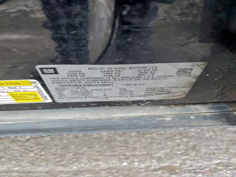 2017 Chevrolet Traverse lt