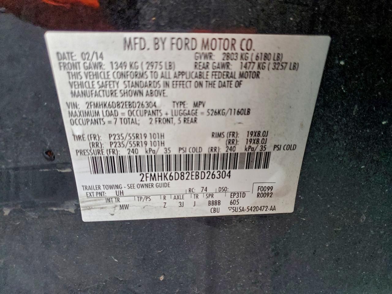 2014 Ford Flex Limited