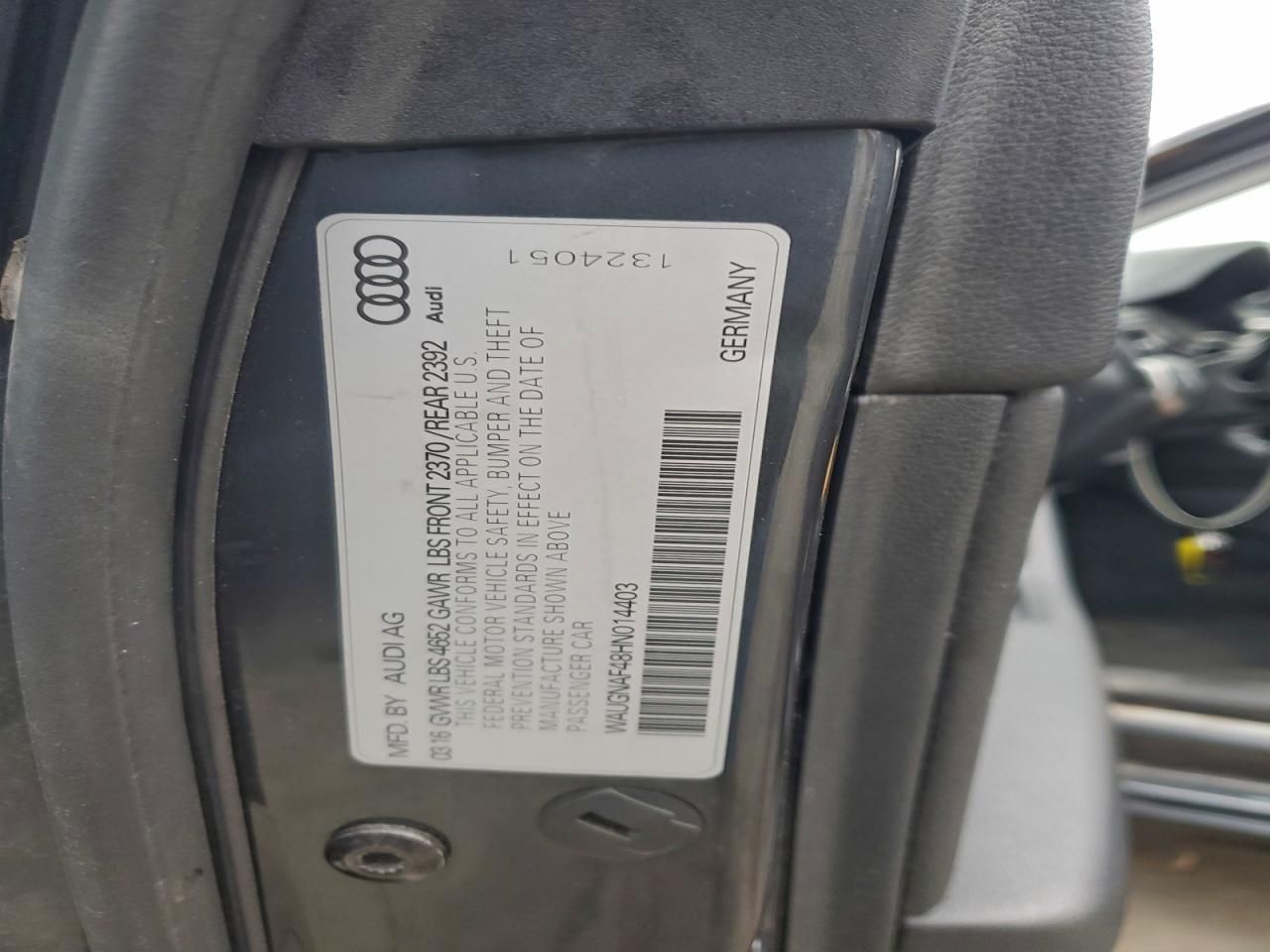 2017 Audi A4 Premium