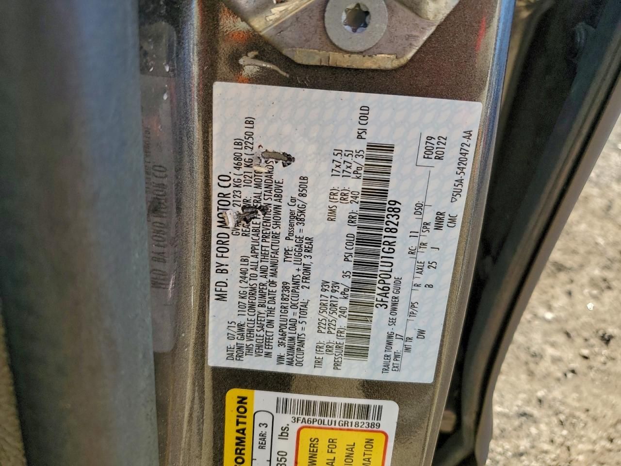 2016 Ford Fusion se Hybrid