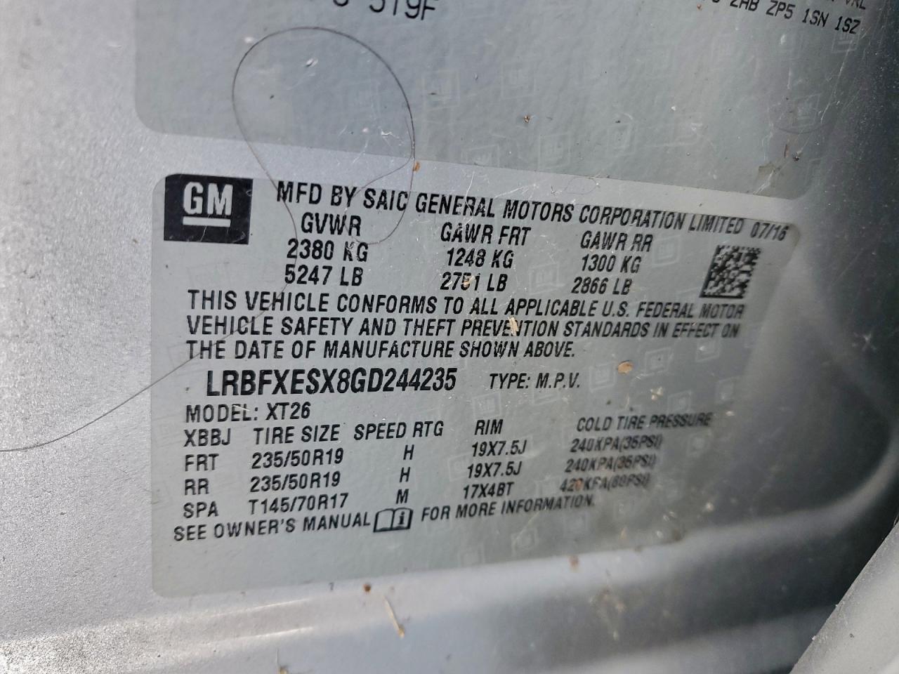 2016 Buick Envision Premium