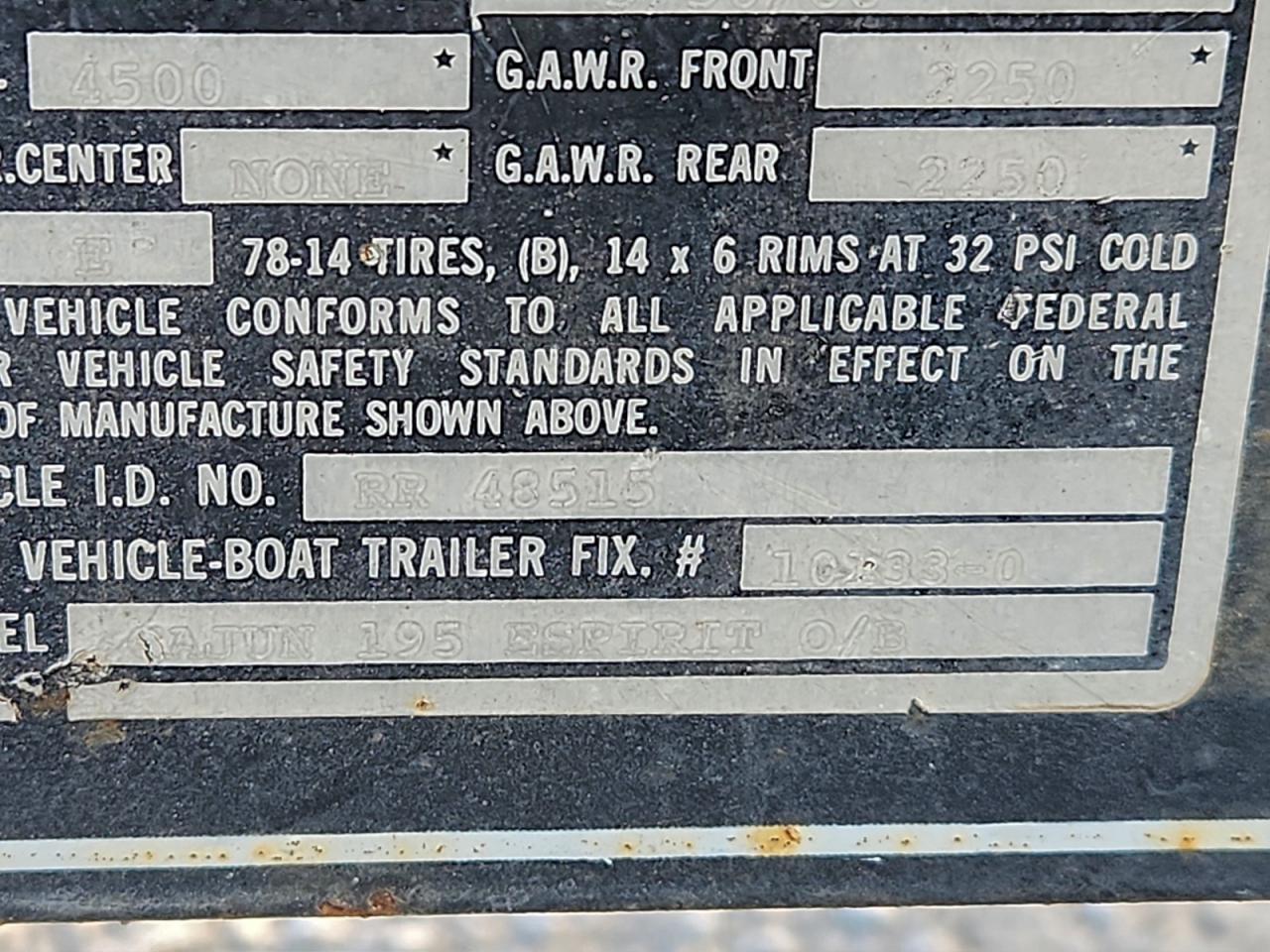 1988 Cajun Boats/mastercrafter Boat