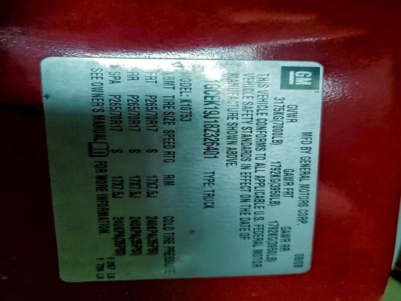 2008 Chevrolet Silverado K1500