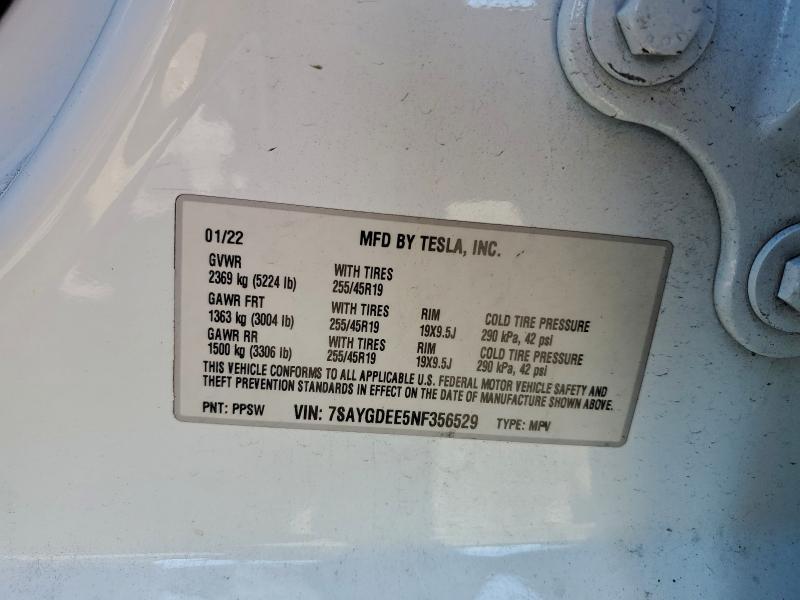 2022 Tesla Model y