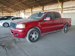 Ford salvage cars for sale: 2008 Ford F150 Supercrew