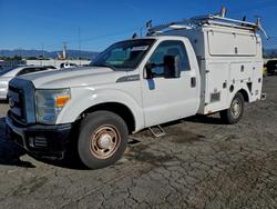 Salvage trucks for sale at Colton, CA auction: 2013 Ford F350 Super Duty Utility / Service Truck