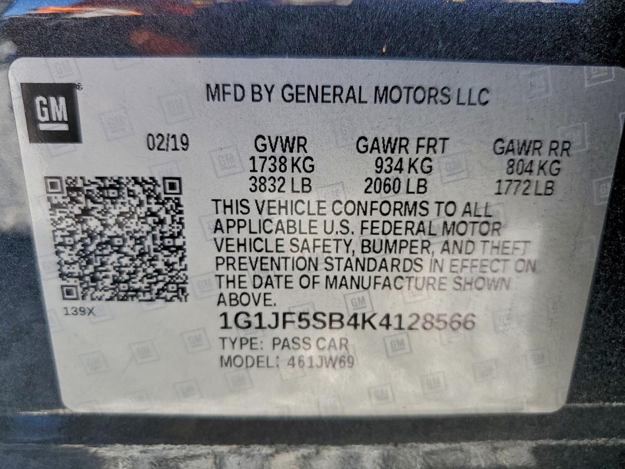 2019 Chevrolet Sonic Premier