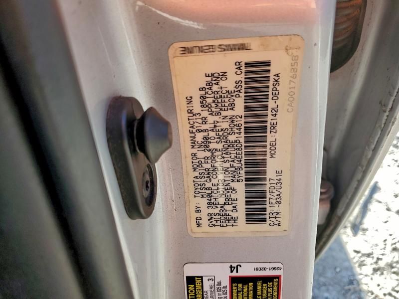 2013 Toyota Corolla Base