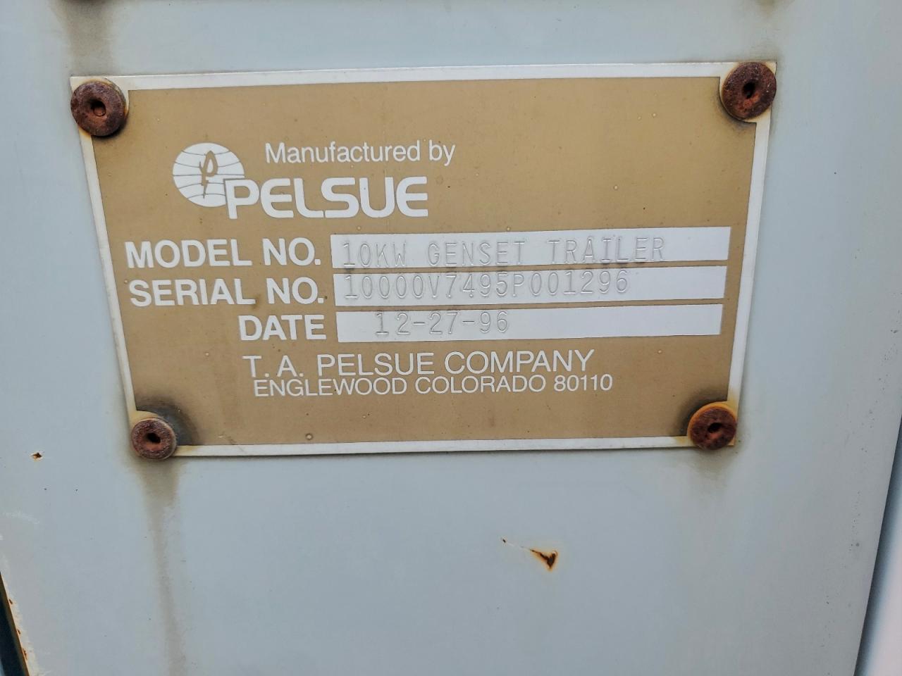 1999 Kohler Generator