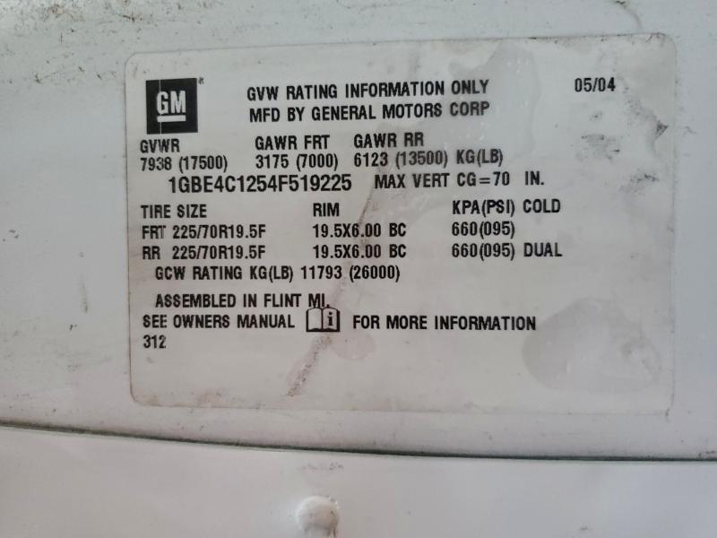 2004 Chevrolet C4500 Flatbed Truck