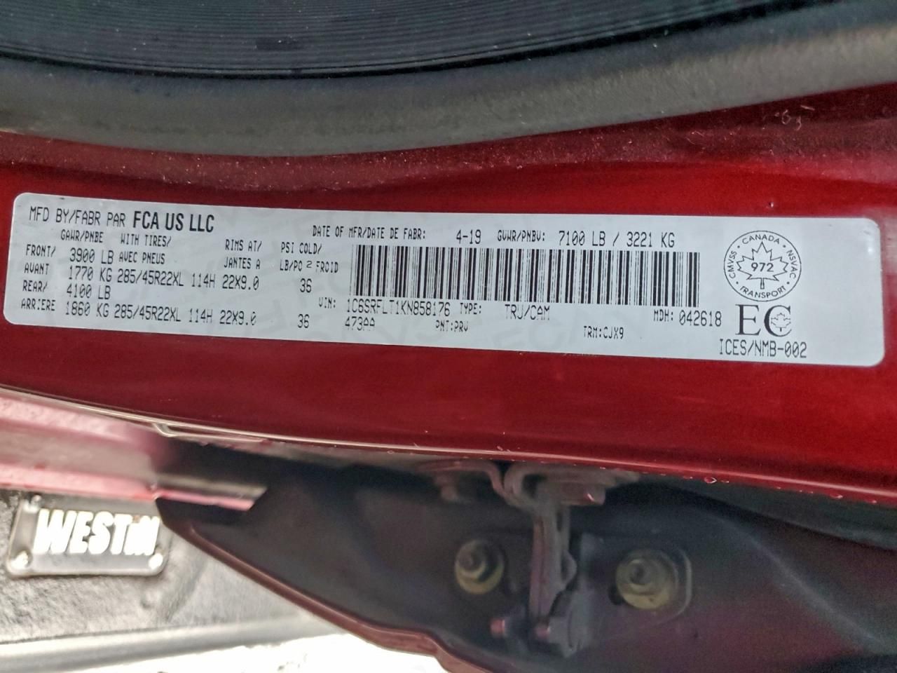 2019 Dodge Ram 1500 Rebel