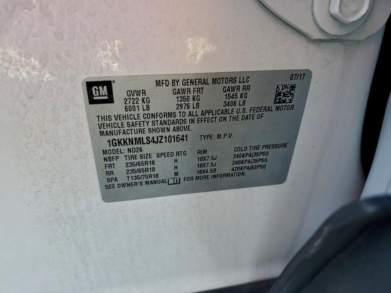 2018 GMC Acadia Slt-1