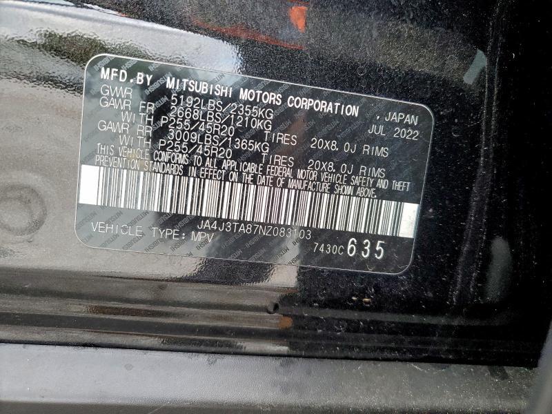 2022 Mitsubishi Outlander es