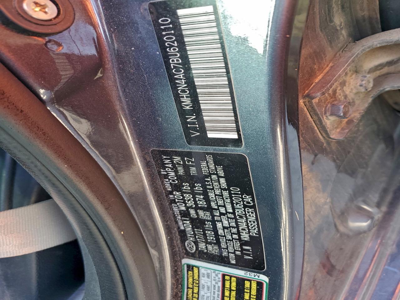 2011 Hyundai Accent gls