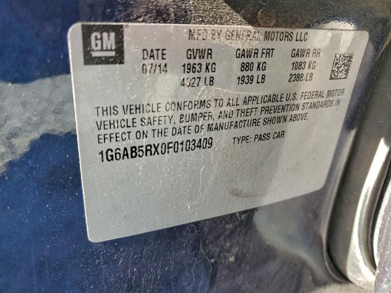 2015 Cadillac Ats Luxury