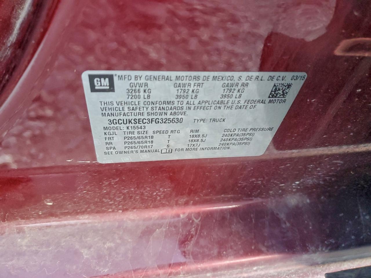 2015 Chevrolet Silverado K1500 LTZ