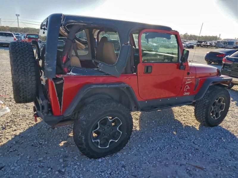 2001 Jeep Wrangler / tj Sport