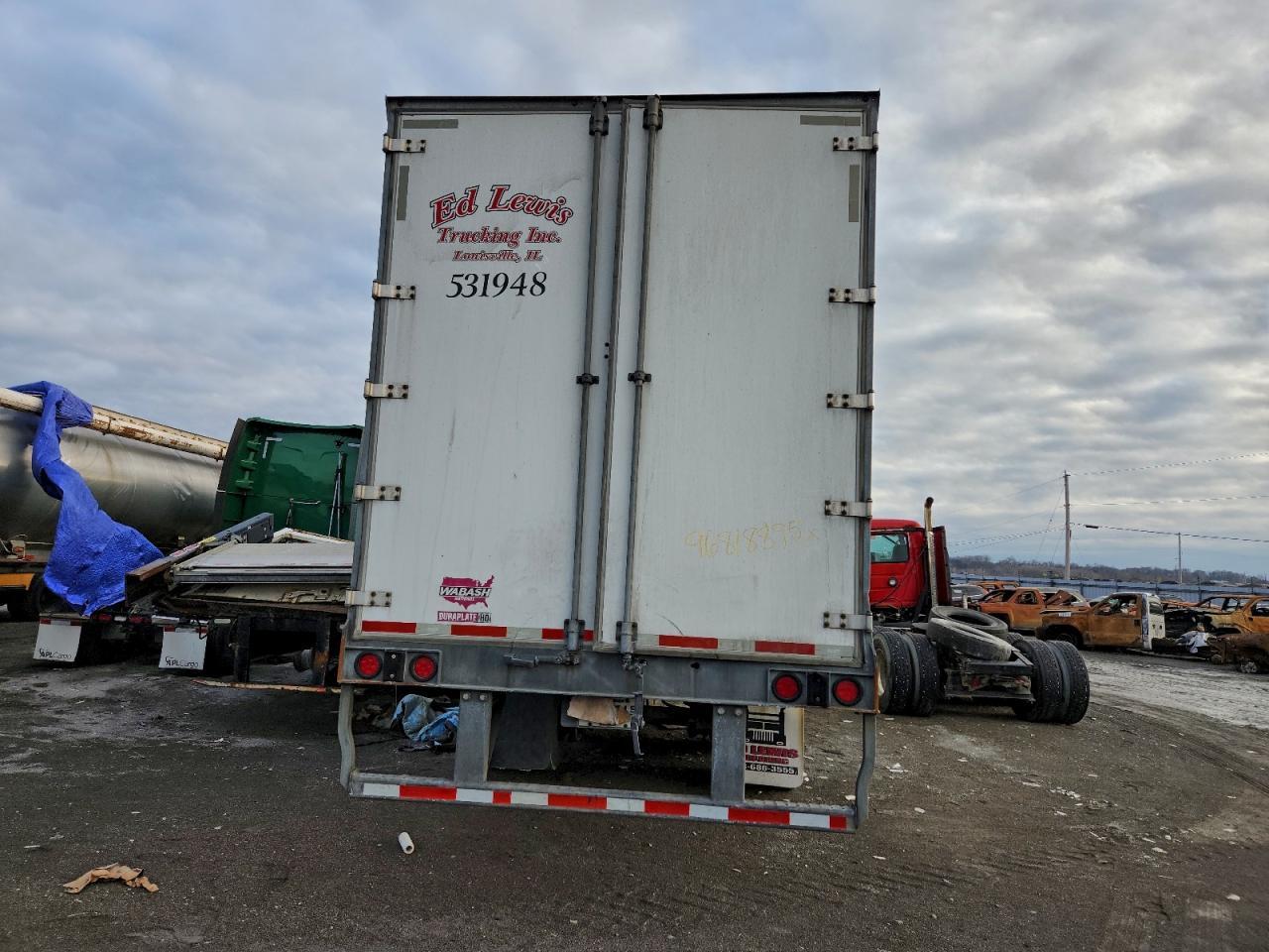 2019 Wabash Dvhdhpc DRY Van Trailer