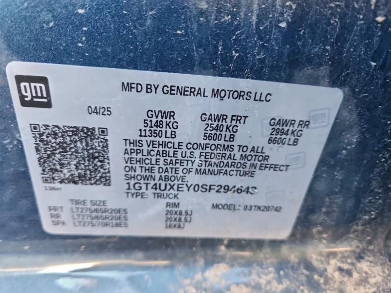 2025 GMC Sierra K2500 Denali Ultimate