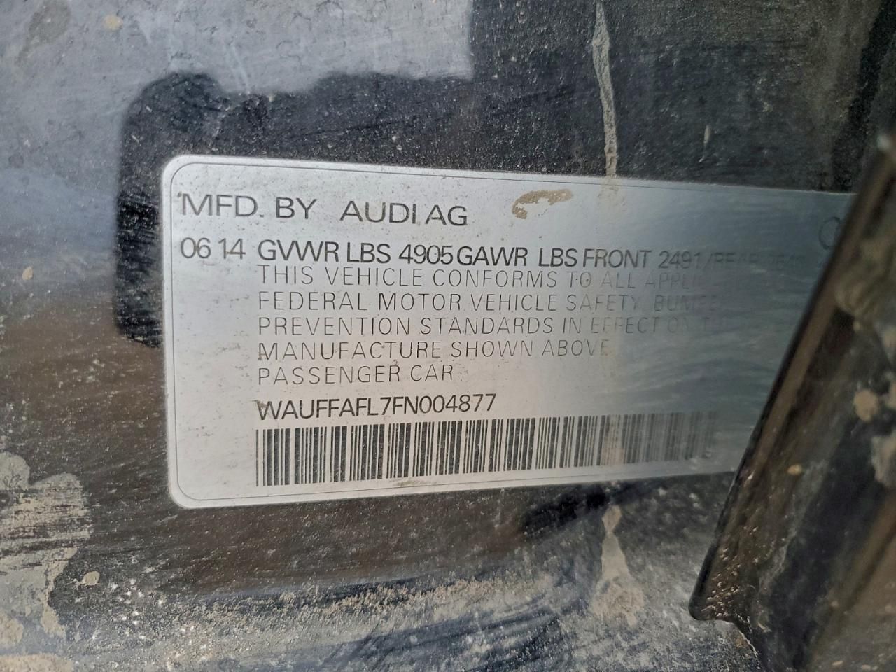 2015 Audi A4 Premium Plus