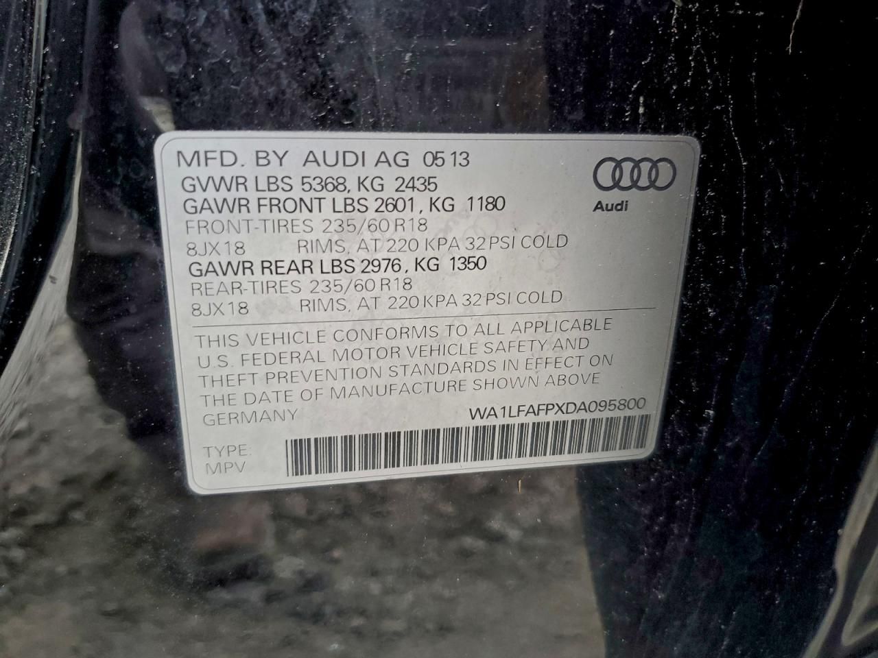 2013 Audi Q5 Premium Plus