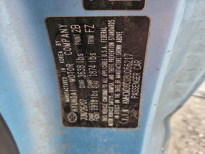 2008 Hyundai Accent gs