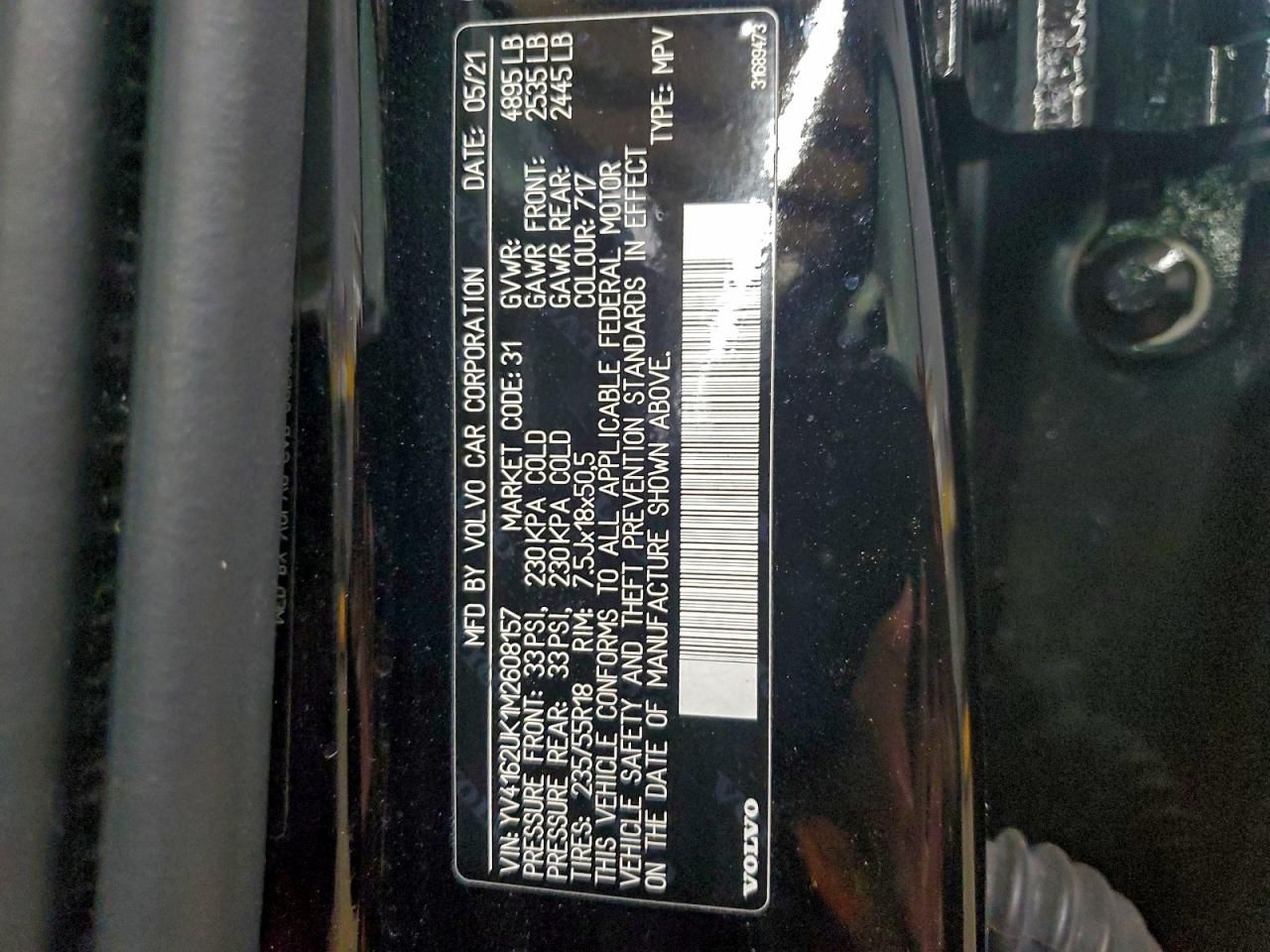 2021 Volvo Xc40 T5 Momentum