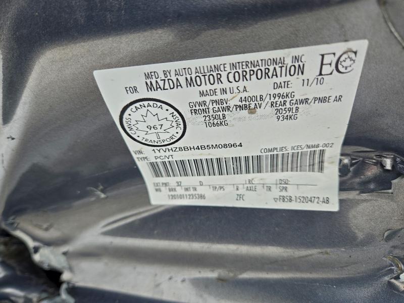2011 Mazda 6 I