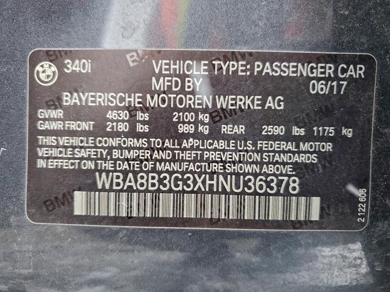2017 BMW 340 i