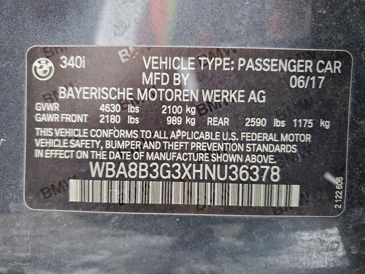 2017 BMW 340 i
