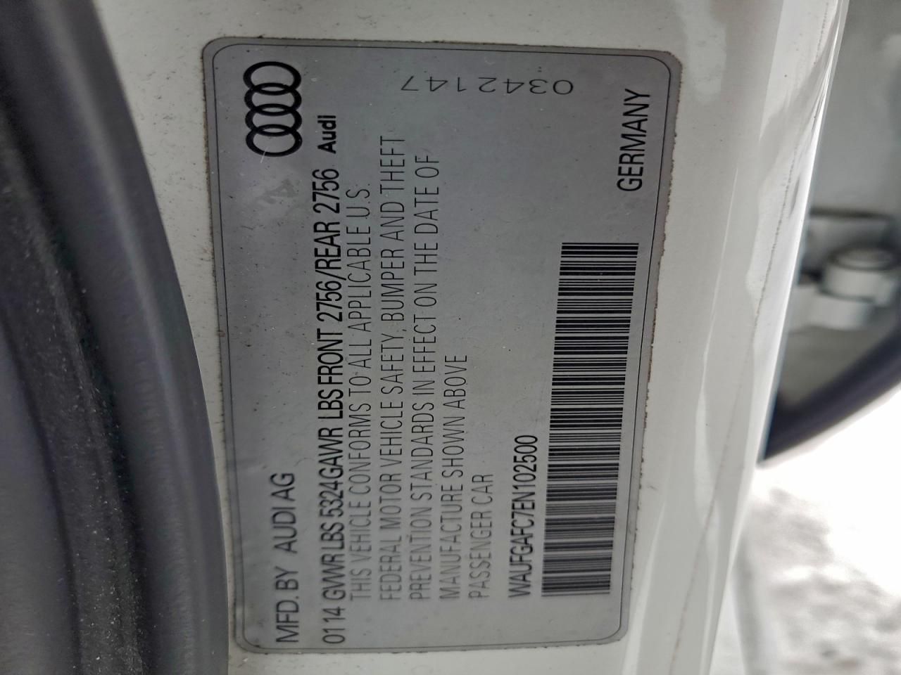 2014 Audi A6 Premium Plus