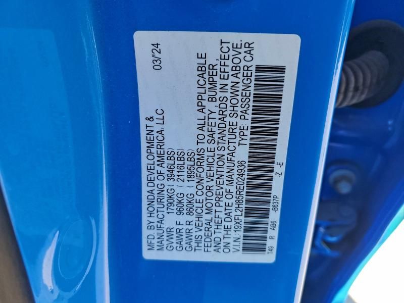 2024 Honda Civic Sport