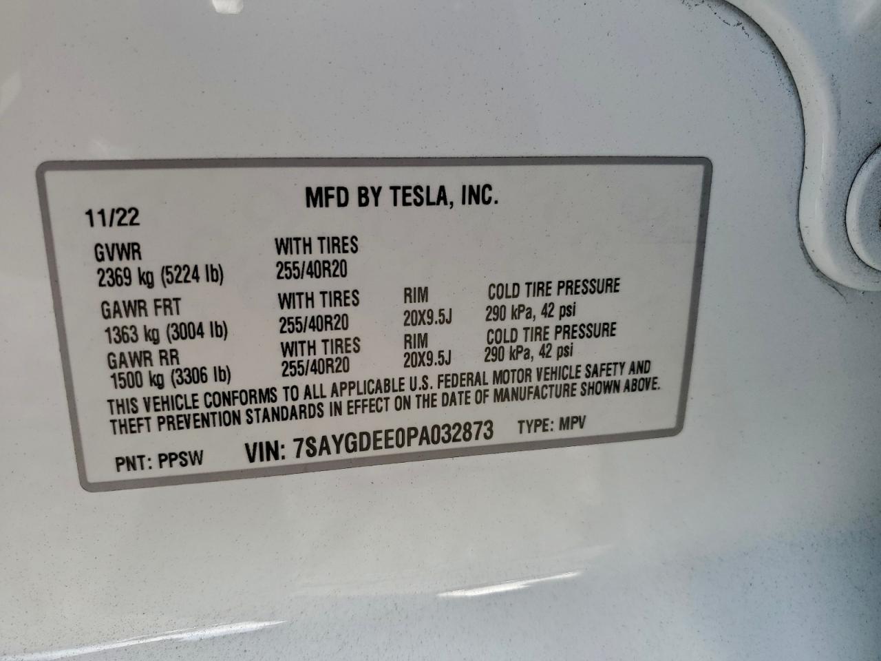 2023 Tesla Model y