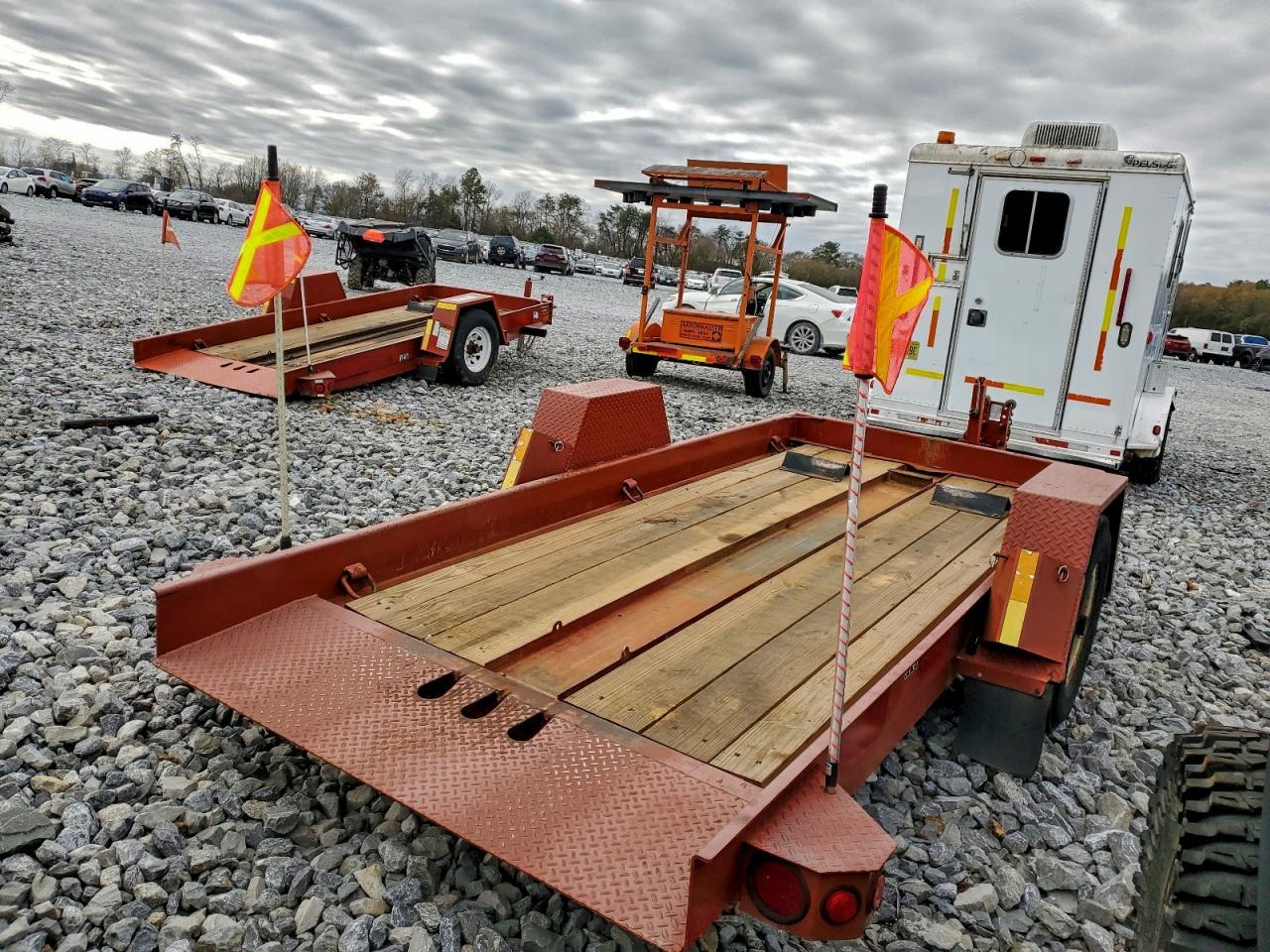 2016 Felling FT-6T-1 Tilt Deck Equipment Trailer