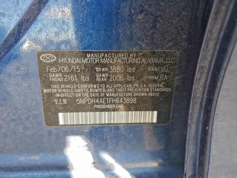 2015 Hyundai Elantra se