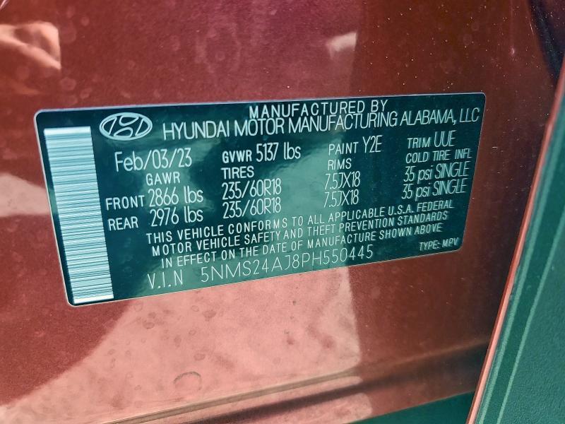 2023 Hyundai Santa fe sel