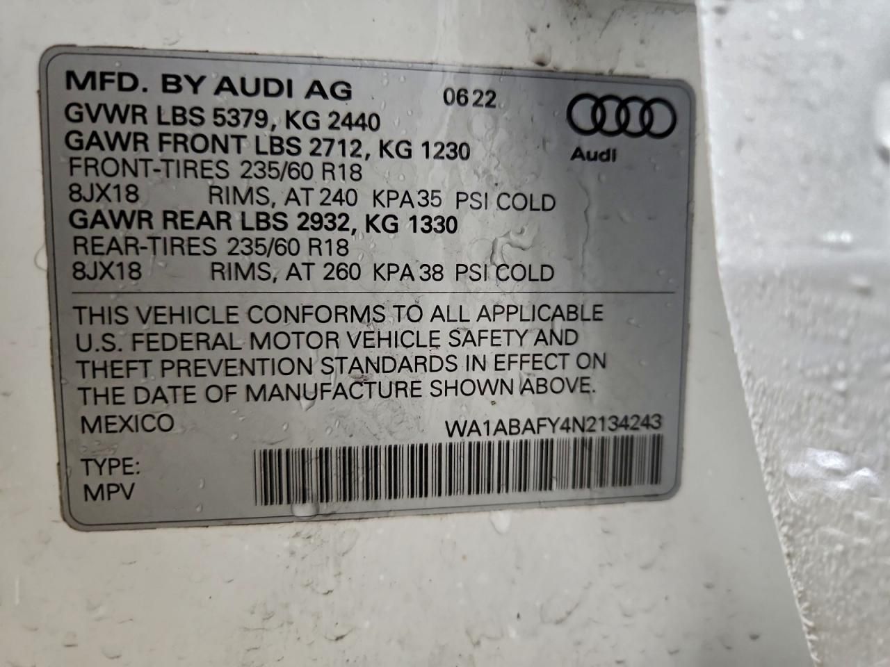 2022 Audi Q5 Premium 40