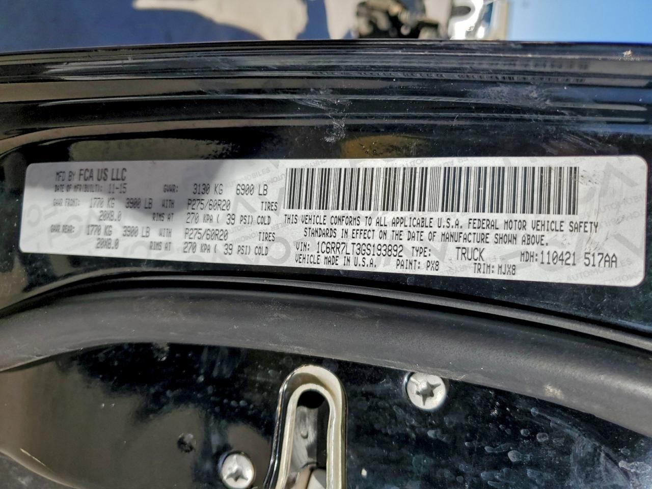 2016 Dodge Ram 1500 slt