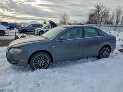 Audi salvage cars for sale: 2007 Audi A4 2