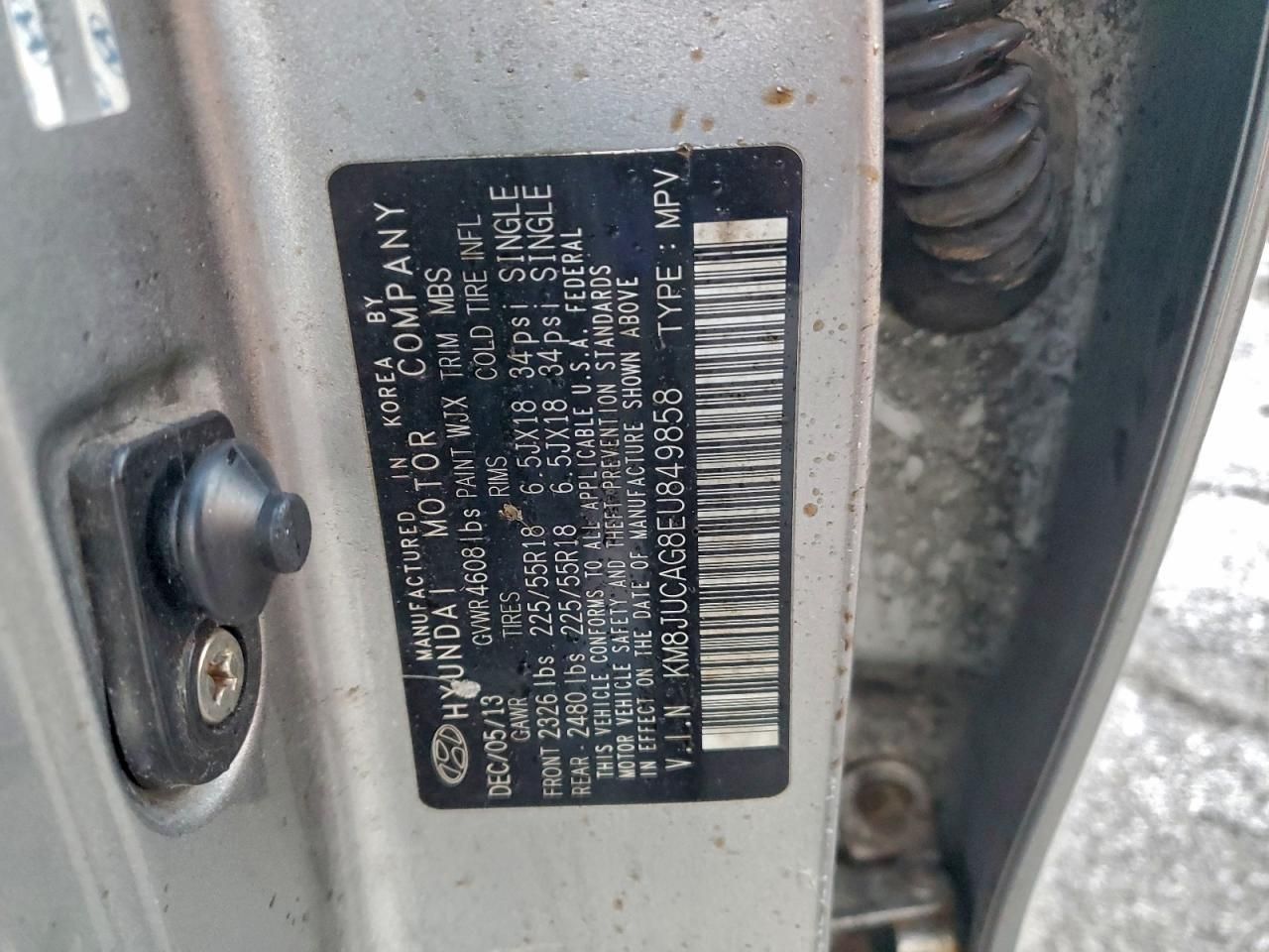 2014 Hyundai Tucson gls