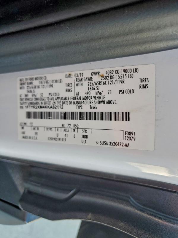 2019 Ford Transit T-250 Delivery van