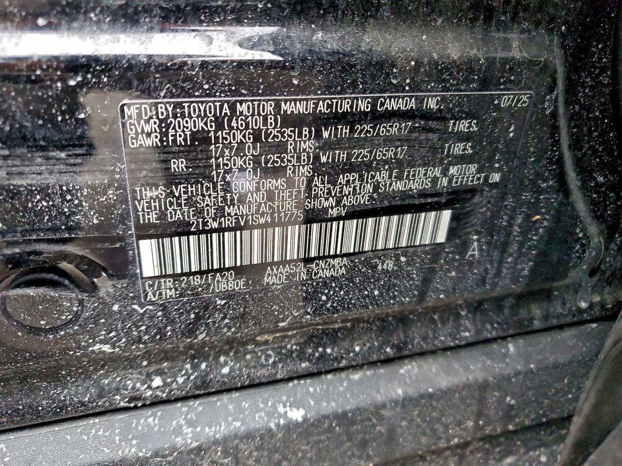 2025 Toyota Rav4 xle