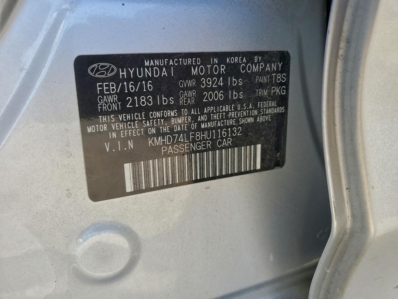 2017 Hyundai Elantra se