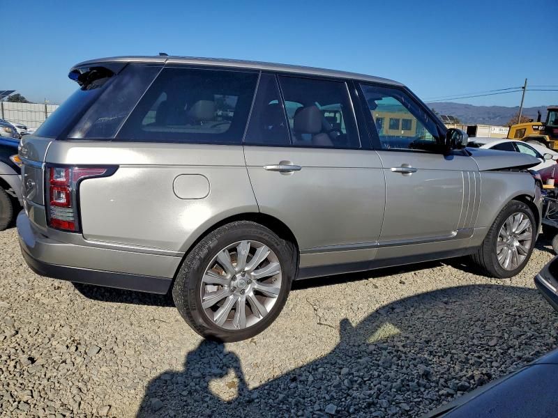 2016 Land Rover Range Rover Supercharged