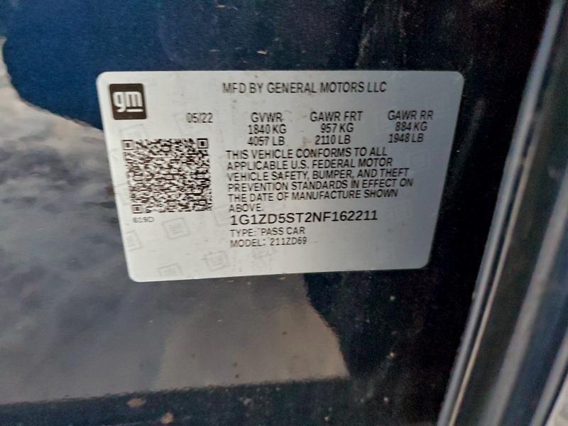 2022 Chevrolet Malibu lt