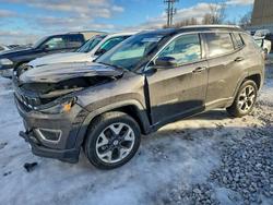 Jeep salvage cars for sale: 2020 Jeep Compass Limited