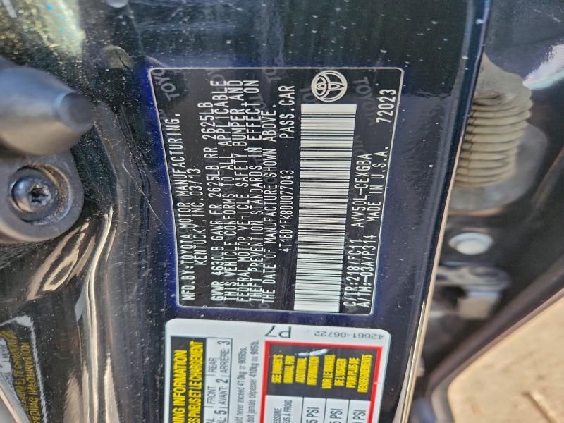 2013 Toyota Camry Hybrid