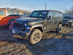 Jeep Wrangler salvage cars for sale: 2019 Jeep Wrangler Unlimited Sport